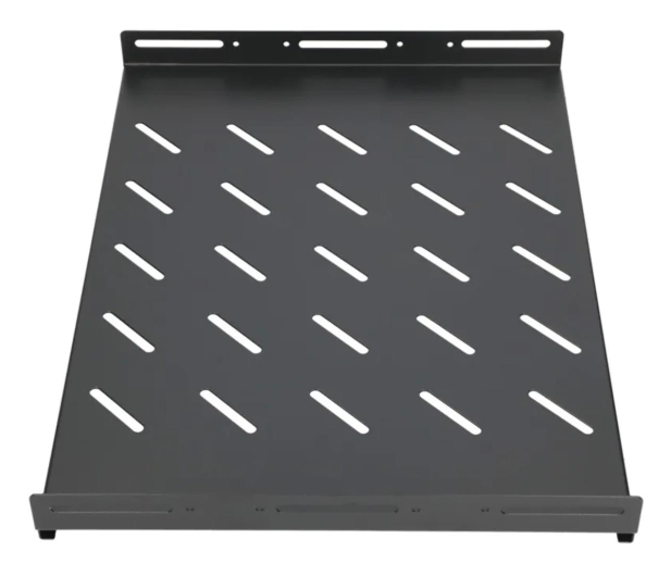 ExtraLink Półka do szaf wiszących 19" 350MM 1U (czarna) - 1087876 - zdjęcie 3